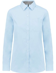 K-KA585-LADIES’ NEVADA LONG SLEEVE COTTON SHIRT