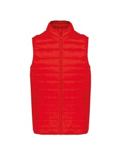 K-KA6113-MEN’S LIGHTWEIGHT SLEEVELESS FAKE DOWN JACKET