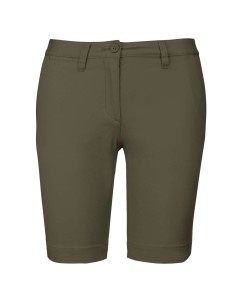 K-KA751-LADIES' CHINO BERMUDA SHORTS