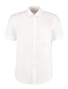 K-KK102-Mens Classic Fit Business Shirt Short Sleeve