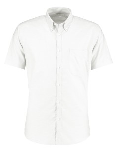 K-KK183-Mens Slim Fit Workwear Oxford Shirt Short Sleeve