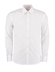 K-KK192-Mens Slim Fit Business Shirt Long Sleeve