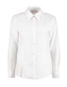 K-KK361-Womens Tailored Fit Workwear Oxford Shirt Long Sleeve