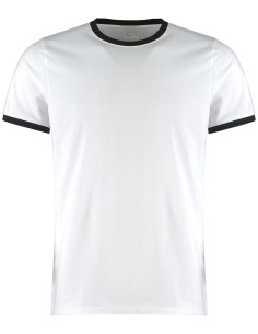 K-KK508-Fashion Fit Ringer Tee