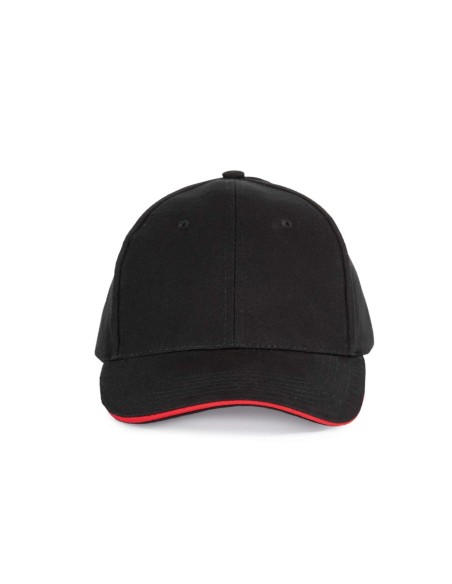 K-KP153-SANDWICH PEAK CAP - 6 PANELS