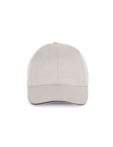 K-KP153-SANDWICH PEAK CAP - 6 PANELS