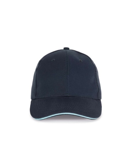 K-KP153-SANDWICH PEAK CAP - 6 PANELS