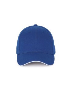 K-KP185-CAP WITH CONTRASTING SANDWICH PEAK - 6PANELS