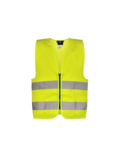 K-KWRX-Kids Hi-Vis Safety Vest With Front Zipper Aalborg