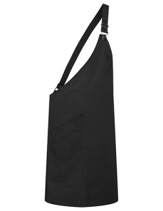 K-LS36-Asymmetrical Bib Apron Classic With Pocket