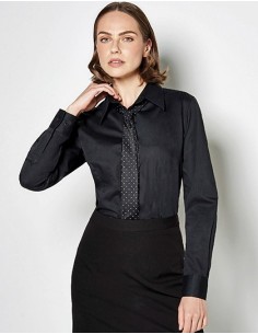 B-KK738-Womens Tailored Fit Shirt Long Sleeve