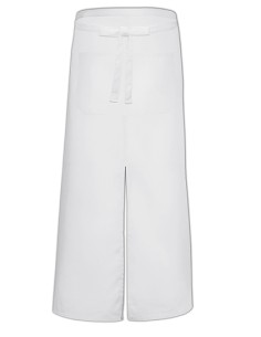 L-FS100100SPZ-Bistro Apron With Split And Front Pocket