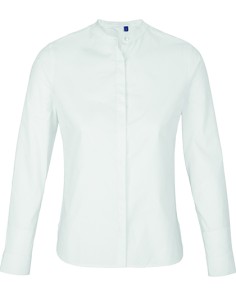 N-03787-Womens Mao Collar Shirt Bart