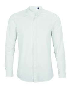 N-03792-Mens Mao Collar Shirt Bart