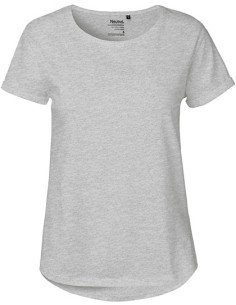 N-O80012-Ladies Roll Up Sleeve T-Shirt