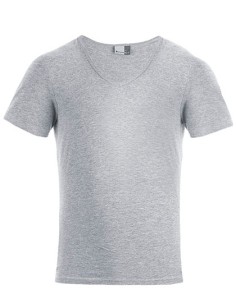 P-3082-Mens Slim Fit V-Neck-T