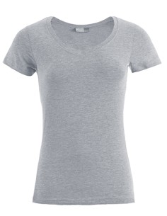 P-3086-Womens Slim Fit V-Neck-T