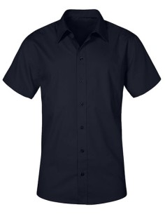 P-6300-Mens Poplin Shirt Short Sleeve