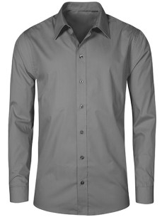 P-6310-Mens Poplin Shirt Long Sleeve