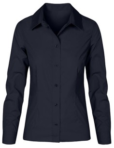 P-6315-Womens Poplin Shirt Long Sleeve
