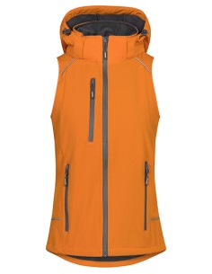 P-7845-Womens Softshell Vest