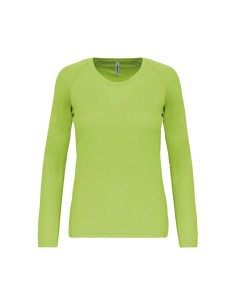 P-PA444-LADIES' LONG-SLEEVED SPORTS T-SHIRT