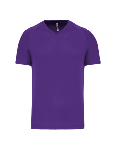 P-PA476-MEN’S V-NECK SHORT SLEEVE SPORTS T-SHIRT
