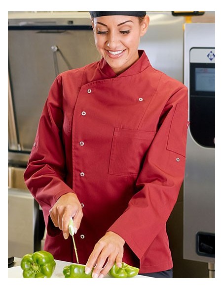 C-03105-01-Ladies Chef Jacket Turin Classic
