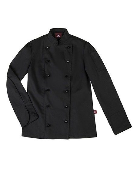 C-09071-01-Ladies Chef Jacket Rimini