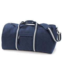 Q-QD613-Vintage Canvas Holdall