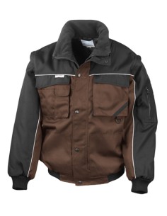 R-R071X-Zip Sleeve Heavy Duty Jacket