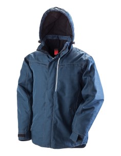 R-R326X-Denim Texture Rugged Jacket