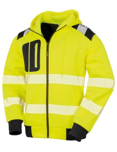 R-R503X-Recycled Zipped Safety Hoody