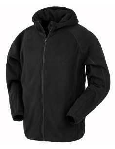 R-R906X-Recycled Hooded Microfleece Jacket