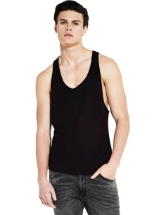 C-N08-MEN'S RACERBACK JERSEY VEST