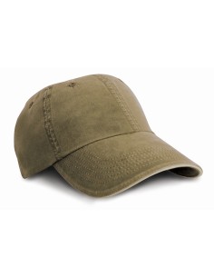 R-RC54X-Casquette en coton à ligne fine lavée à visière sandwich