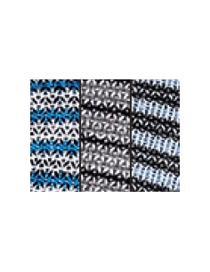 R-S295X-3-Pack Mixed Stripe Coolmax Sneaker Socks