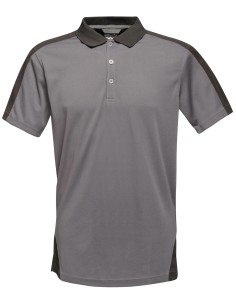 R-TRS174-Contrast Coolweave Polo