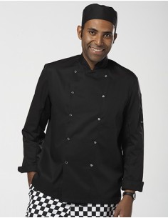 D-DD08-Long Sleeve Snap Stud Fastening Jacket
