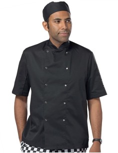 D-DD08S-Short Sleeve Snap Stud Fastening Jacket
