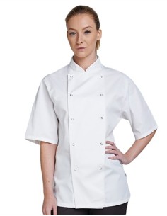 D-DD70S-Short Sleeve Chef Jacket
