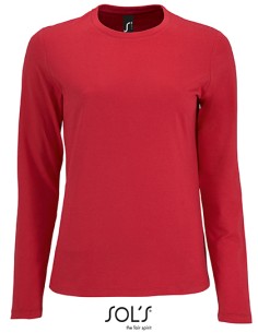S-02075-Womens Long Sleeve T-Shirt Imperial