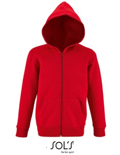 S-02092-Kids Zip Hoodie Stone