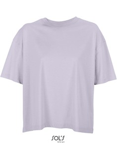 S-03807-Womens Boxy Oversized T-Shirt