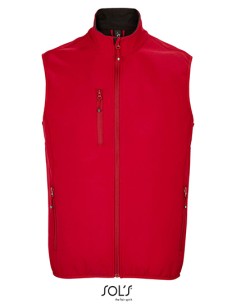 S-03825-Mens Falcon Zipped Softshell Bodywarmer