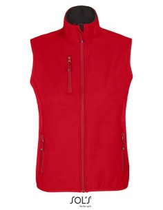 S-03826-Womens Falcon Zipped Softshell Bodywarmer