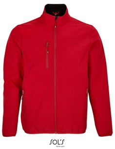 S-03827-Mens Falcon Zipped Softshell Jacket