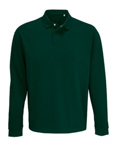 S-03990-Unisex Polo Collar Sweatshirt Heritage