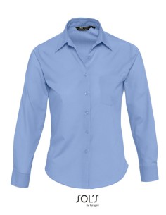 S-16060-Popeline-Blouse Executive Long Sleeve