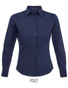 S-17015-Womens Long Sleeved Stretch Shirt Eden